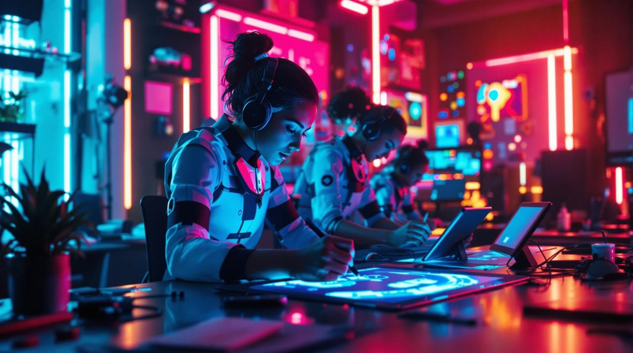 《赛博朋克2077》动画制作特辑:手绘的未来 - 封面图片